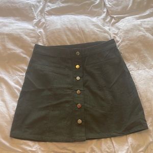 Sage Green Skirt - Large